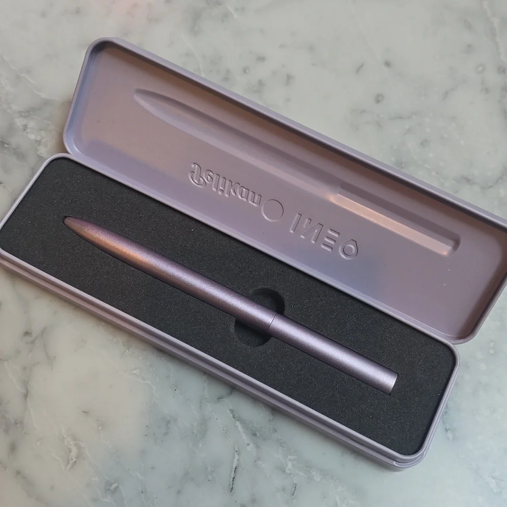 ❤️BUY 10 GET 5 FREE  Sleek Silver Pen Pelikan Ineo Ballpoint Pen